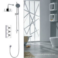 UK popular two water way Thermostatic shower set with hand shower